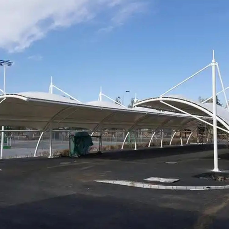 银川膜结构电动车棚