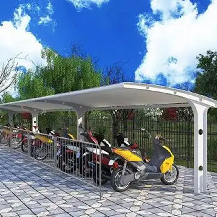 银川膜结构电动车棚