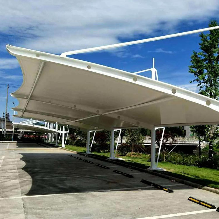 银川膜结构汽车棚