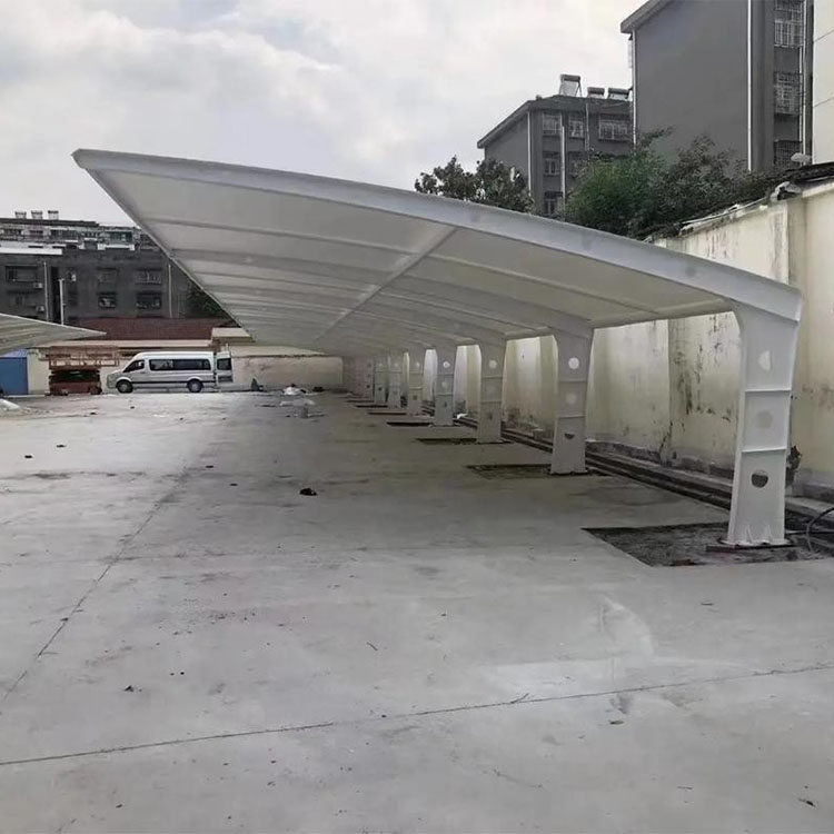 银川膜结构汽车棚
