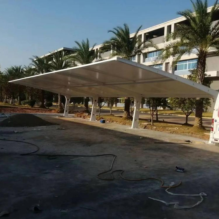 银川膜结构汽车棚